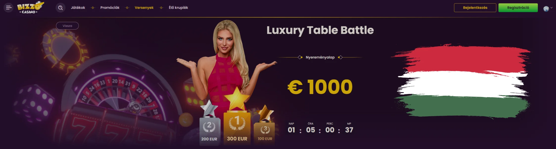 Bizzo Casino Bajnokságok